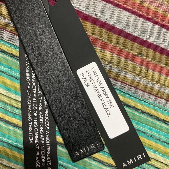 Amiri Vintage Army T-Shirt - Picture 8 of 8